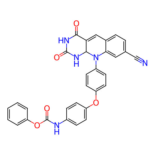 Chemical structure of BindingDB Monomer ID 437684