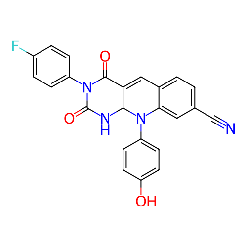 Chemical structure of BindingDB Monomer ID 437693