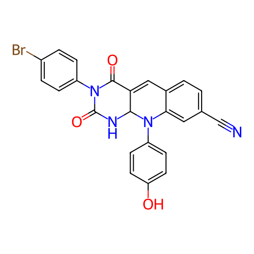 Chemical structure of BindingDB Monomer ID 437695
