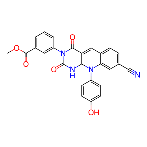 Chemical structure of BindingDB Monomer ID 437696