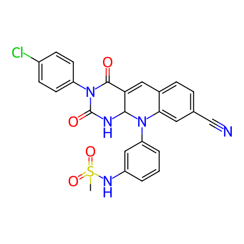 Chemical structure of BindingDB Monomer ID 437707