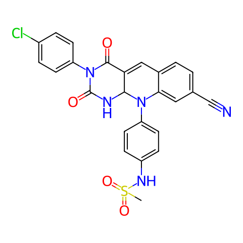 Chemical structure of BindingDB Monomer ID 437708