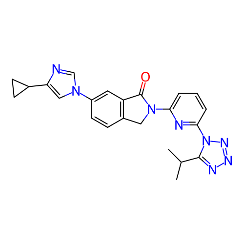 Chemical structure of BindingDB Monomer ID 437710