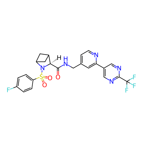 Chemical structure of BindingDB Monomer ID 437801