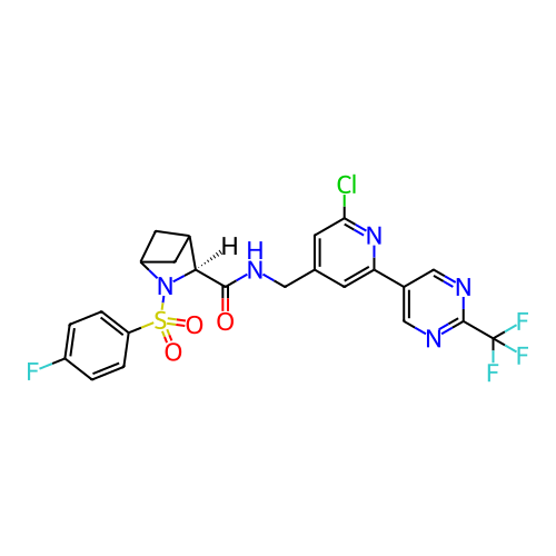 Chemical structure of BindingDB Monomer ID 437802