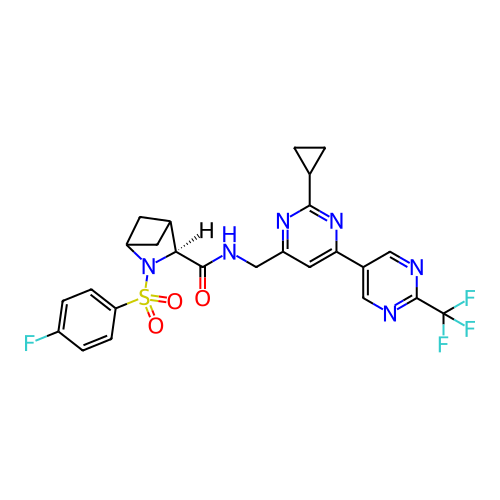 Chemical structure of BindingDB Monomer ID 437842