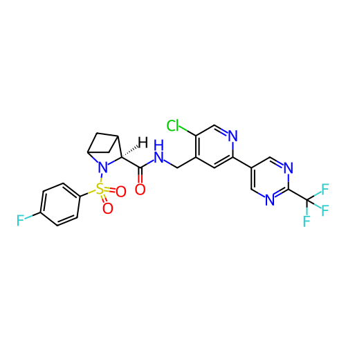 Chemical structure of BindingDB Monomer ID 437845