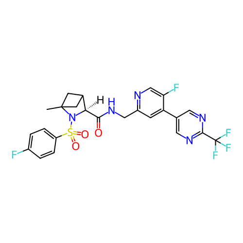 Chemical structure of BindingDB Monomer ID 437847