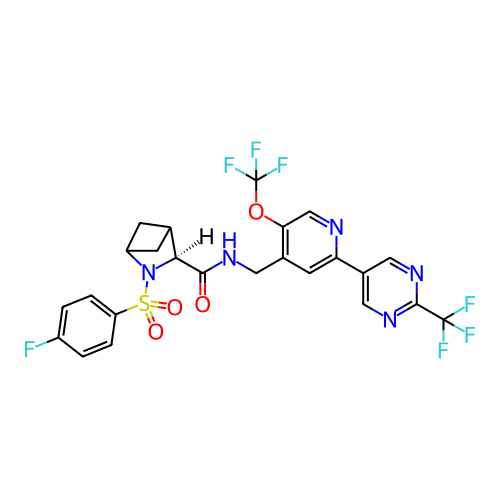 Chemical structure of BindingDB Monomer ID 437854