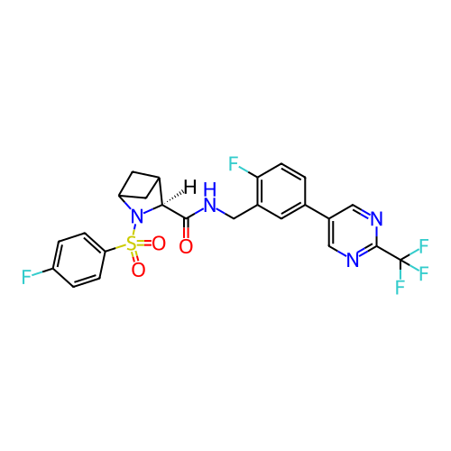 Chemical structure of BindingDB Monomer ID 437855