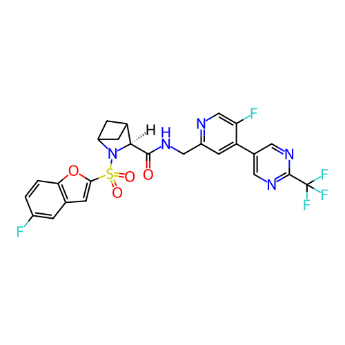 Chemical structure of BindingDB Monomer ID 437915