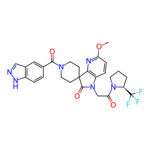 Chemical structure of BindingDB Monomer ID 438227