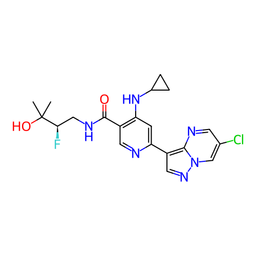 Chemical structure of BindingDB Monomer ID 438394