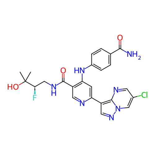 Chemical structure of BindingDB Monomer ID 438405