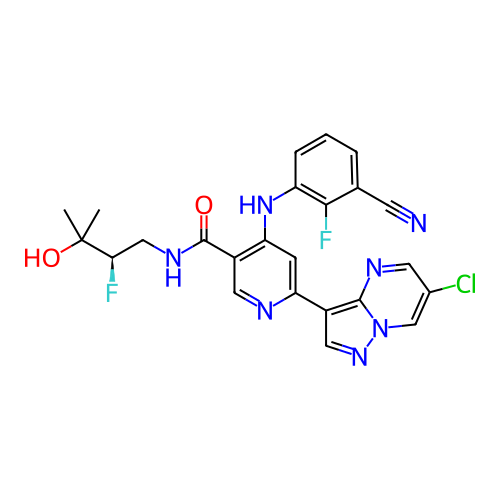 Chemical structure of BindingDB Monomer ID 438407