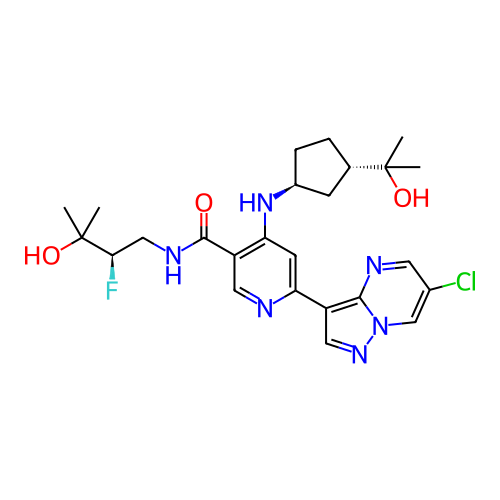 Chemical structure of BindingDB Monomer ID 438422