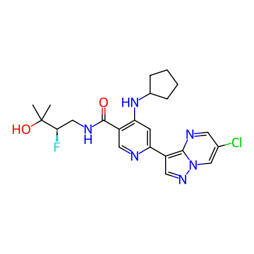 Chemical structure of BindingDB Monomer ID 438439