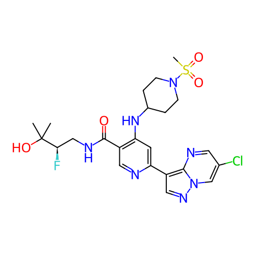 Chemical structure of BindingDB Monomer ID 438440