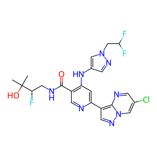 Chemical structure of BindingDB Monomer ID 438443