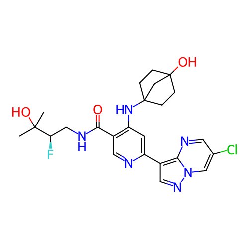 Chemical structure of BindingDB Monomer ID 438445
