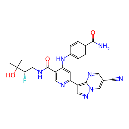 Chemical structure of BindingDB Monomer ID 438484