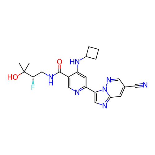 Chemical structure of BindingDB Monomer ID 438554