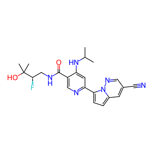Chemical structure of BindingDB Monomer ID 438564