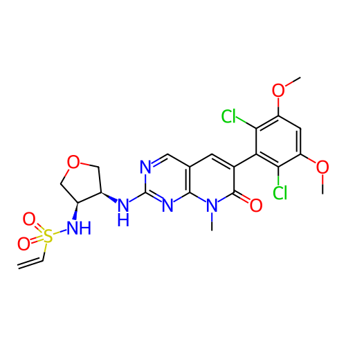 Chemical structure of BindingDB Monomer ID 438569
