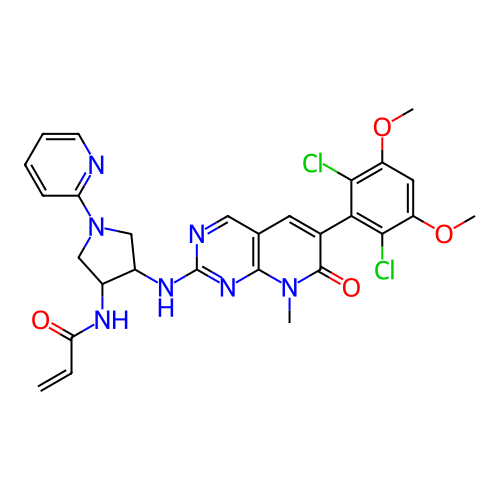 Chemical structure of BindingDB Monomer ID 438571