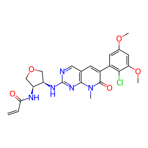Chemical structure of BindingDB Monomer ID 438573