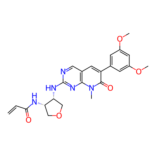 Chemical structure of BindingDB Monomer ID 438574