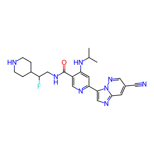 Chemical structure of BindingDB Monomer ID 438630