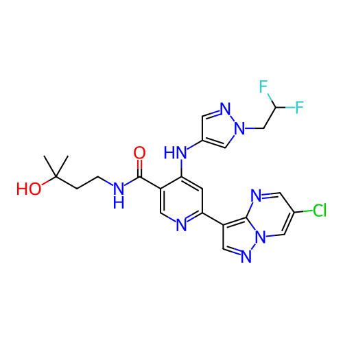Chemical structure of BindingDB Monomer ID 438686