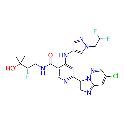 Chemical structure of BindingDB Monomer ID 438695