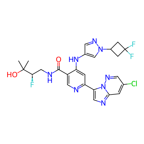 Chemical structure of BindingDB Monomer ID 438710