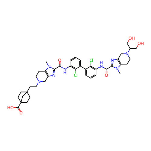 Chemical structure of BindingDB Monomer ID 438768