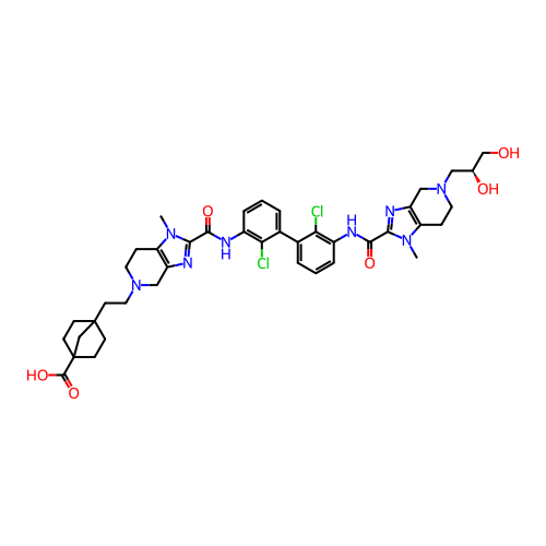 Chemical structure of BindingDB Monomer ID 438771