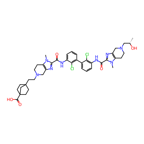 Chemical structure of BindingDB Monomer ID 438773