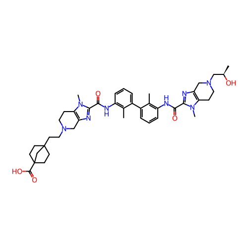 Chemical structure of BindingDB Monomer ID 438822