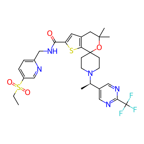 Chemical structure of BindingDB Monomer ID 438834
