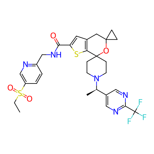 Chemical structure of BindingDB Monomer ID 438835