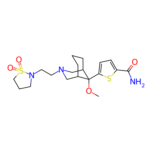 Chemical structure of BindingDB Monomer ID 438936