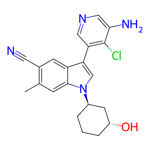 Chemical structure of BindingDB Monomer ID 439021