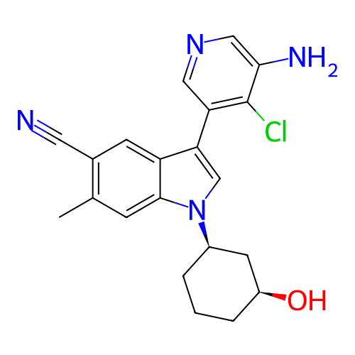 Chemical structure of BindingDB Monomer ID 439022