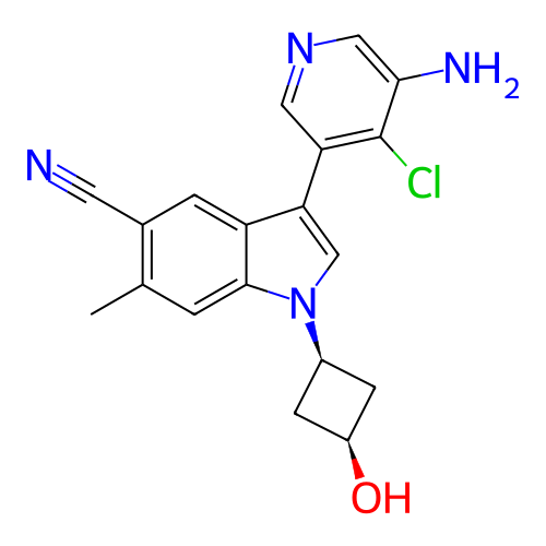 Chemical structure of BindingDB Monomer ID 439026