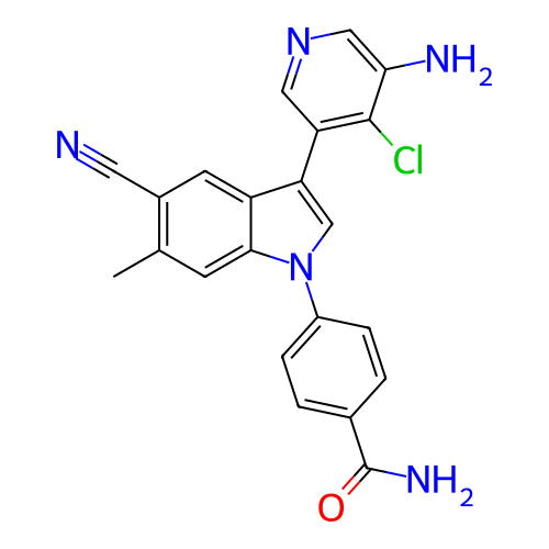 Chemical structure of BindingDB Monomer ID 439033
