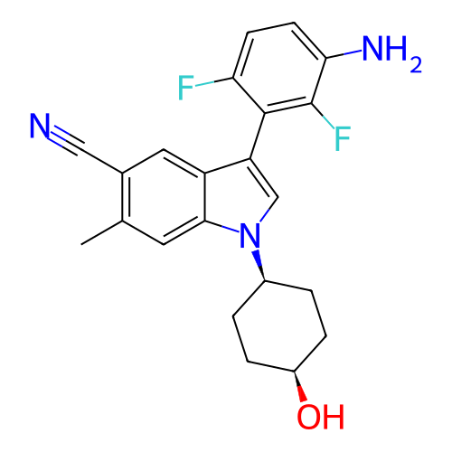 Chemical structure of BindingDB Monomer ID 439041