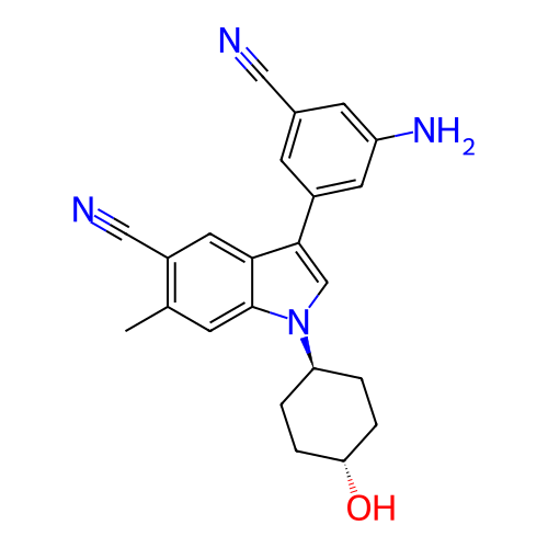 Chemical structure of BindingDB Monomer ID 439044