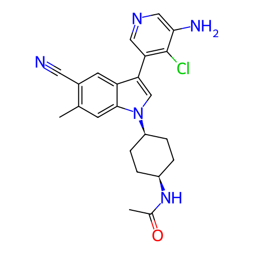 Chemical structure of BindingDB Monomer ID 439064