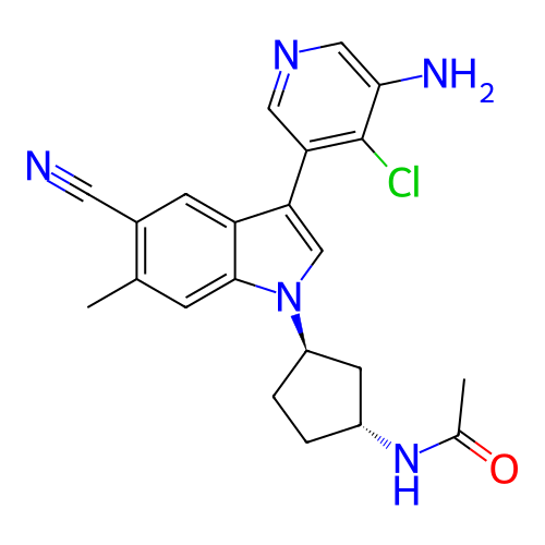 Chemical structure of BindingDB Monomer ID 439074